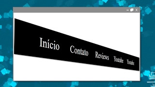 Como criar menu em HTML e CSS - Parte 1