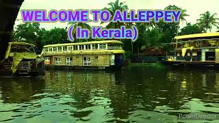 Alleppey Kerala, Houseboat Area Cruise, Back water, Tourist