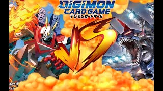 Digimon Card Game : Blue Flare (Blue) Vs Xros Heart (Red/Yellow/Green) BT10 Format Meta Full Match