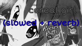 cereal girl 🥣💅 (yui hirasawa) (parody of material girl) (2024 remake) (slowed + reverb)