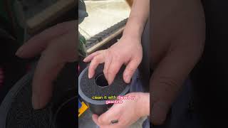 Clean the air filter element   1.5 ton