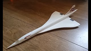 Airfix - Last Flight of the Concorde (1:144 scale) model kit review