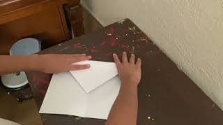 How to make an easy paper airplane