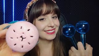 OI, POSSO FAZER SUA SKINCARE EM 1 MIN? (ASMR rápido)