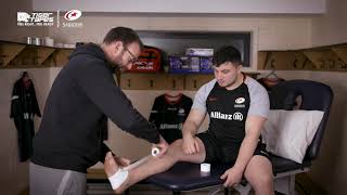 Tiger Tapes Rugby Taping Techniques | Mild Lateral Ligament Sprain to the Ankle