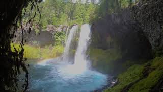 Sahalie Falls, Koosah Falls, Blue Pool Oregon HD 2018