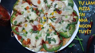 Cach làm pizza đế pizza bằng chảo điện và cái kết không ngờ - The Best Homemade Pizza