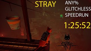 Stray - Any% Glitchless Speedrun - 1h25min52s