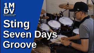 1MDV - The 1-Minute Drum Video #181 : Sting / Seven Days Groove