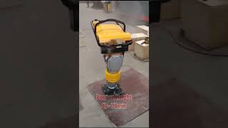 भारत में सर्वश्रेष्ठ टैम्पिंग मशीन | Best Tamping Machine #rammer #concreteconstruction #youtube