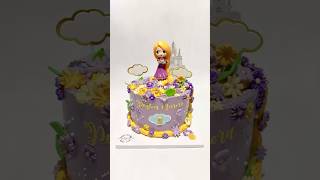 Rapunzel themed cake 💕 #shortcake #shortvideo #shorts #shortsfeed #shortsvideo #short #viralvideo