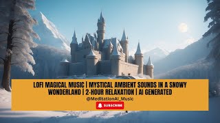 Lofi Magical Music | Mystical Ambient Sounds in a Snowy Wonderland | AI Generated