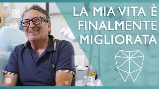 La mia vita è finalmente migliorata - sig.  Roberto Conte | Parodontite