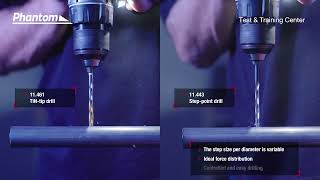 Phantom Step-point stub drill, a revolution in drilling