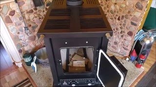 Cabin Life Off Grid Living:  Newmac STATUS EPA Wood Burner