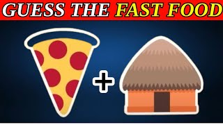 Guess The Fast Food Place by Emoji? 🍔 Fast Food Emoji Quiz