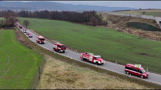 DJI MINI 4 PRO - 1. silvestrovská spanilá jízda dobrovolných hasičů / Volunteer Fire Department