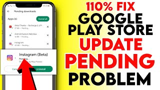 Playstore Apps Downloading/Update Pending Problem Solution || Google Playstore Update Pending