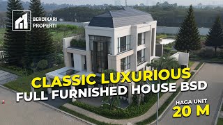 CLASSIC LUXURIOUS FULL FURNISHED HOUSE BSD ✨- CLUSTER TRESOR BSD CITY (LAST UNIT)