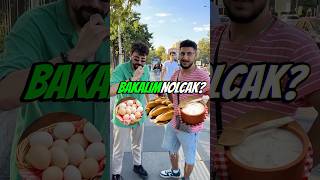 RASTGELE MALZEMELERLE ŞİFA YAPMAK 👨🏻‍🍳🧑🏻‍🍳 #youtubechamps #sokakröportajı