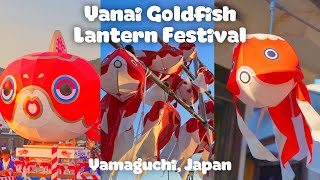 Yanai Goldfish Lanterns in Yamaguchi, Japan 2023 | Summer Festival | Travel | Guide| JAPAN Vlog