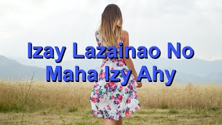 Izay Lazainao No Maha Izy Ahy (Who You Say I Am) - Karaoke Sodina Instrumental Reuben Morgan V1 MgF