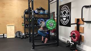 1/29/18 Squat 365x1 @8.5 ws 1/5