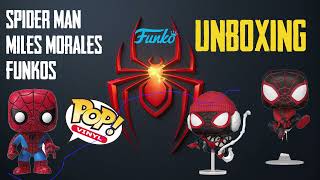 FUNKO POP SPIDERMAN MILES MORALES  Y PETER PARKER COLLECTION! CELEBRANDO EL TRAILER DE NO WAY HOME