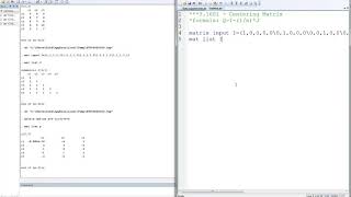 3 16S1   Stata   Centering Matrix