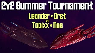 2v2 Summer Tournament ➤ Leander+Bret vs Tobix+Noa