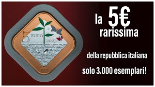 Moneta 5 euro Tutela Ambiente! Repubblica Italiana