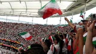 Iranian National Anthem Played in Germany -- Iran V Portugal Football, World Cup 2006