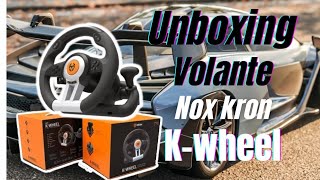 volante nox krom k-wheel unboxing