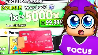 Spending $100,069 Until I Get HUGE PET in PETS GO! 😱