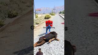 GTA V : Dogs teach us love in its purest form Part-19😯#shorts