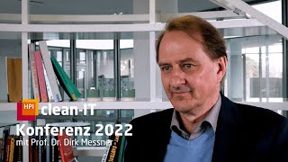 Prof. Dr. Dirk Messner über die Rolle von IT-Infrastruktur im Klimawandel | clean-IT Konferenz 2022