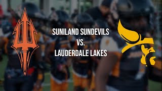 Suniland Sundevils vs. Lauderdale Lakes (Highlights) | 13U Football (Frank Gore Labor Day Classic)