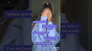 Ariana Grande's look alike on tiktok