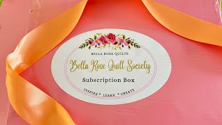 🚨PEACH ALERT! Bella Rose Quilt Society August Subscription Box!