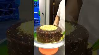 how to make a rocher cake#shortsyoutube#shortsviralvideo#cakedecoratingideas#cakeideas#rochercake