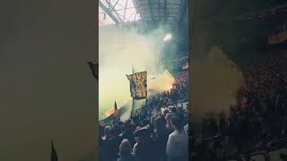 AIK-DIF söderfamily djurgården och Hammarby #aik #ultras #allsvenskan #derby #pyro #tifo #dif