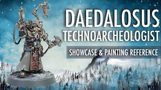 Daedalosus Technoarcheologist Blackstone Fortress Adeptus Mechanicus Showcase Painting Reference 40K