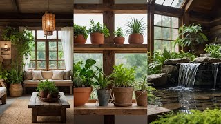 Enchanting Rustic Indoor Gardens 🏡🍂 | Timeless Design Ideas to Try Today!