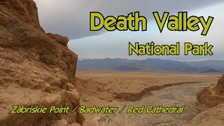 Trail running at Death Valley National Park