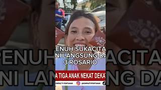 Mantap!! Langsung dapat 3 Rosario dari Bapa Paus Fransiskus