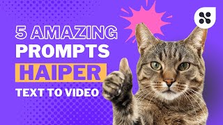 5 INSANE Text-to-Video Prompts You WON'T BELIEVE! (Haiper)