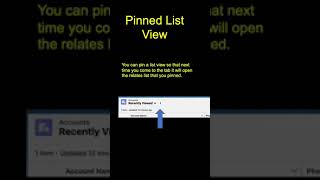 Pinned List View