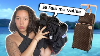 JE FAIS MA VALISE POUR PARTIR EN VACANCES