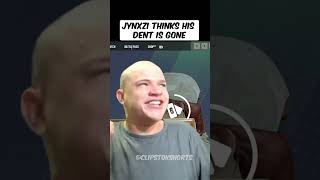 Jynxzi thinks his headset dent is gone  #shorts #jynxzi