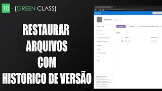 SharePoint Online - Restaurando arquivos com versionamento